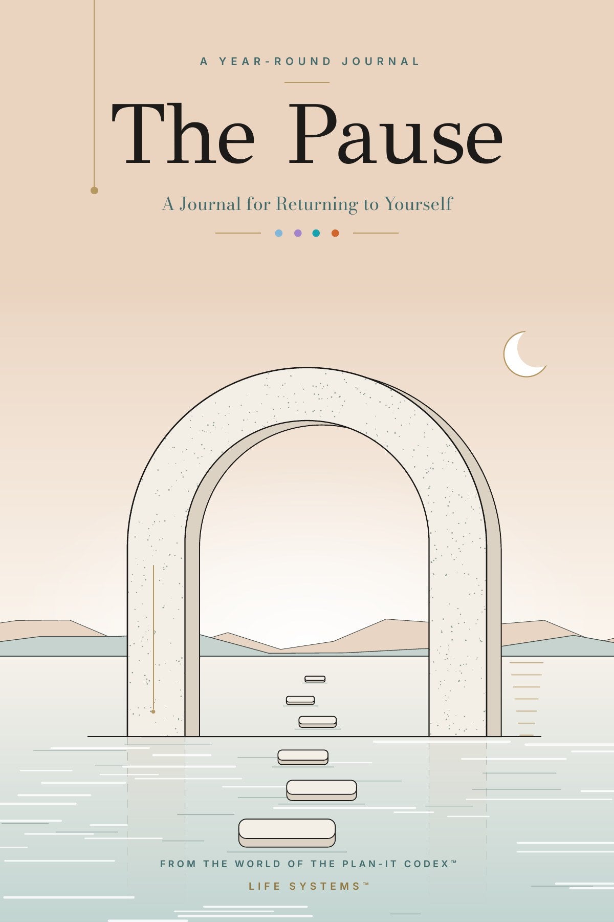 The Pause: A Journal for Returning to Yourself, front cover