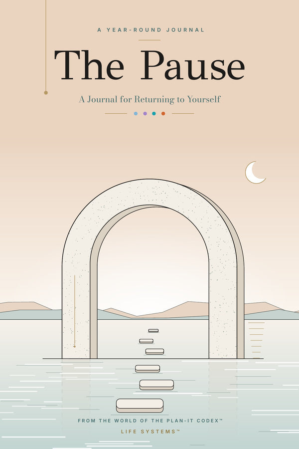 The Pause: A Journal for Returning to Yourself, front cover